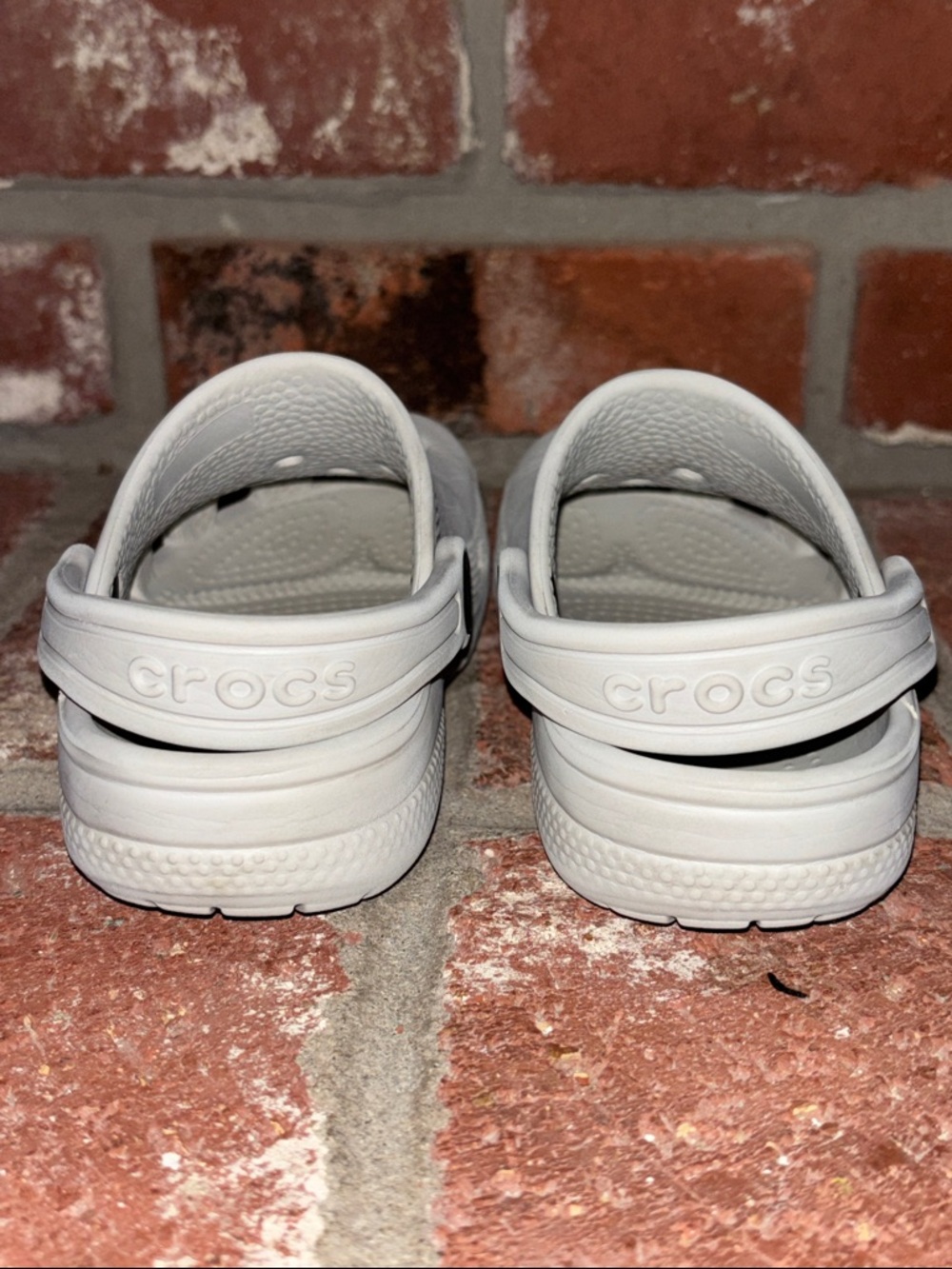 CROCS > Kids Classic Clog in Light Gray Size C 10 Summer Spring Slip-ons - Picture 4 of 7